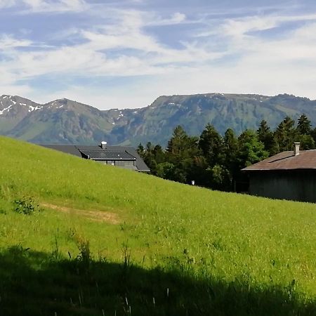 Ferienwohnung "Beim Hirsch" Bregenzerwald Langenegg Eksteriør billede